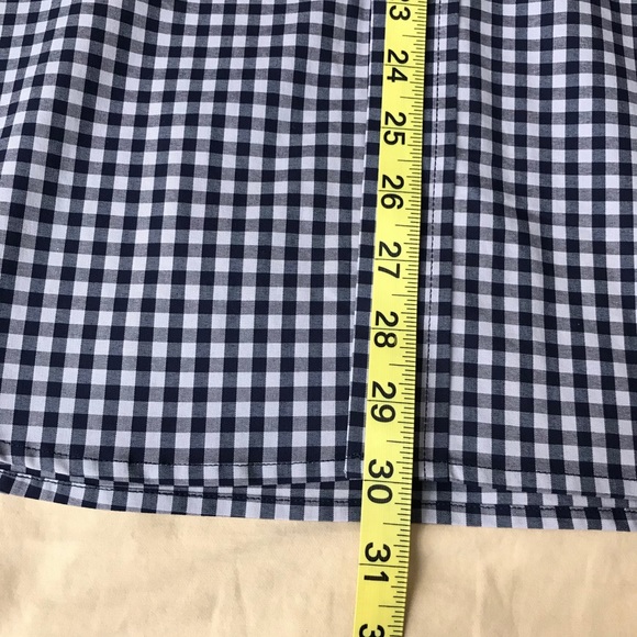 Lucky Brand Button Up Long Sleeve Blue Check M - Picture 6 of 8